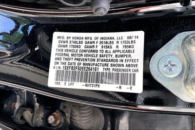 2014 Honda Civic LX