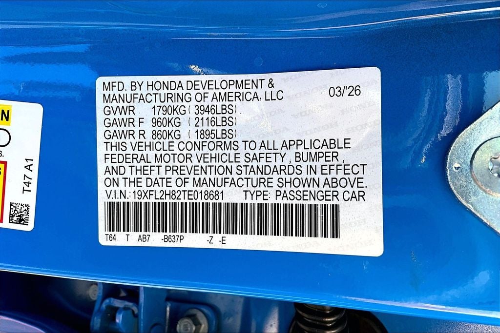 2026 Honda Civic Sport