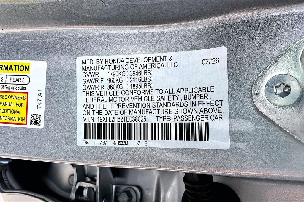 2026 Honda Civic Sport