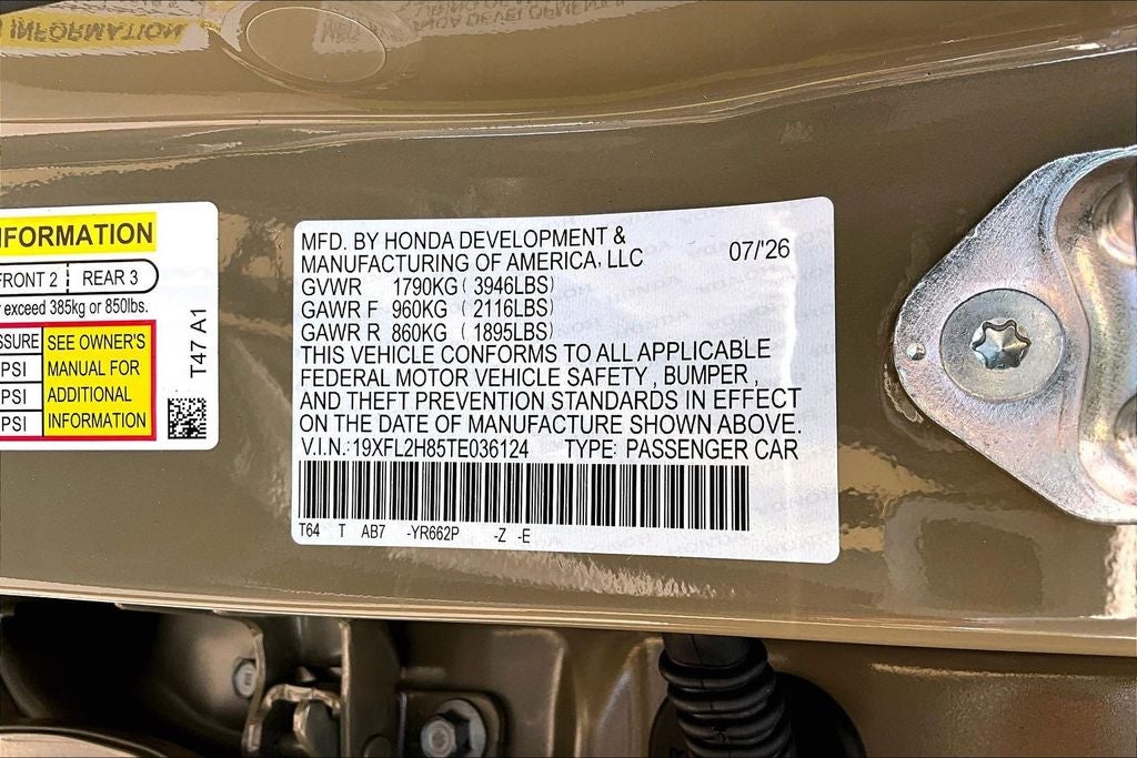 2026 Honda Civic Sport