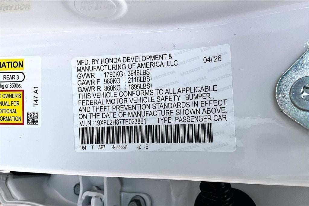 2026 Honda Civic Sport