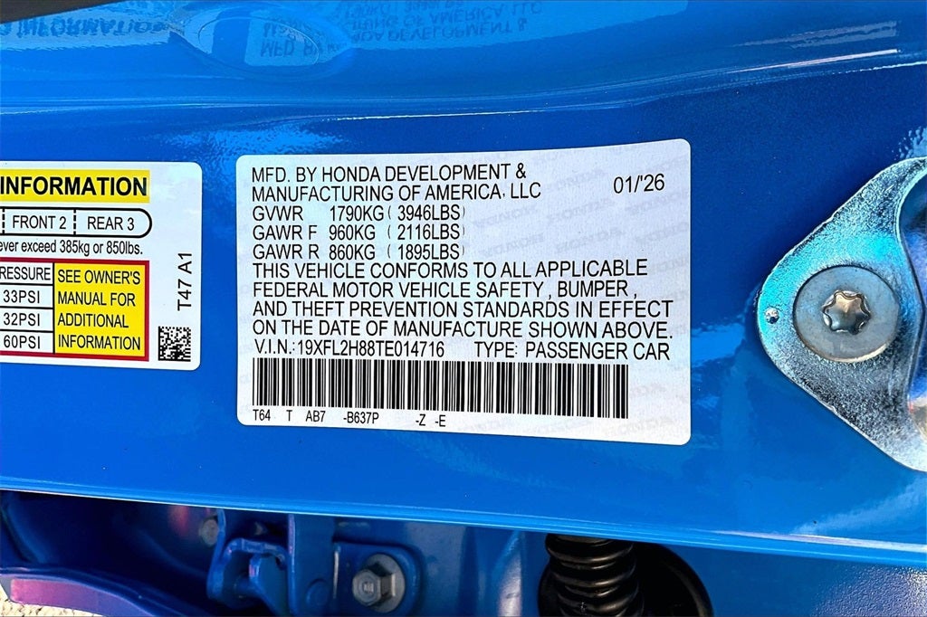 2026 Honda Civic Sport