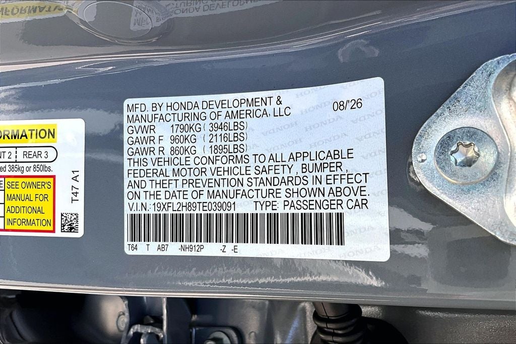 2026 Honda Civic Sport