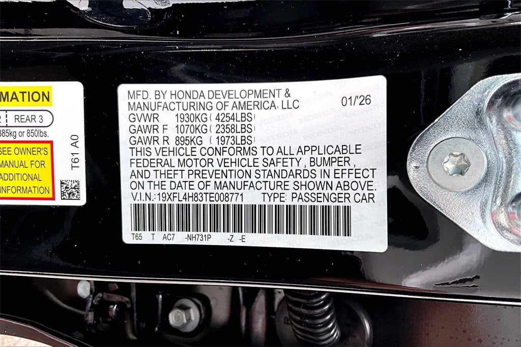 2026 Honda Civic Hybrid Sport