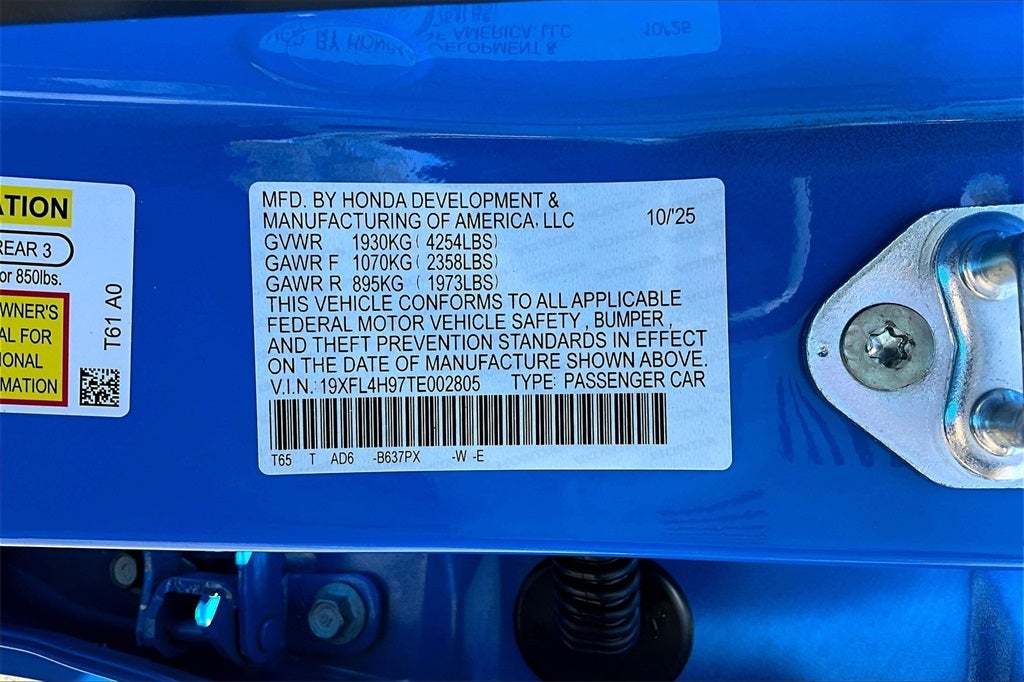 2026 Honda Civic Hybrid Sport Touring