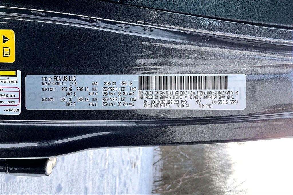 2018 Jeep Wrangler Unlimited Sahara