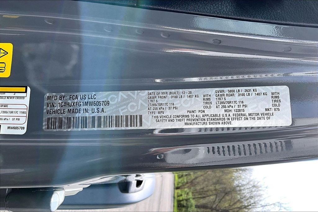 2021 Jeep Wrangler Unlimited Rubicon