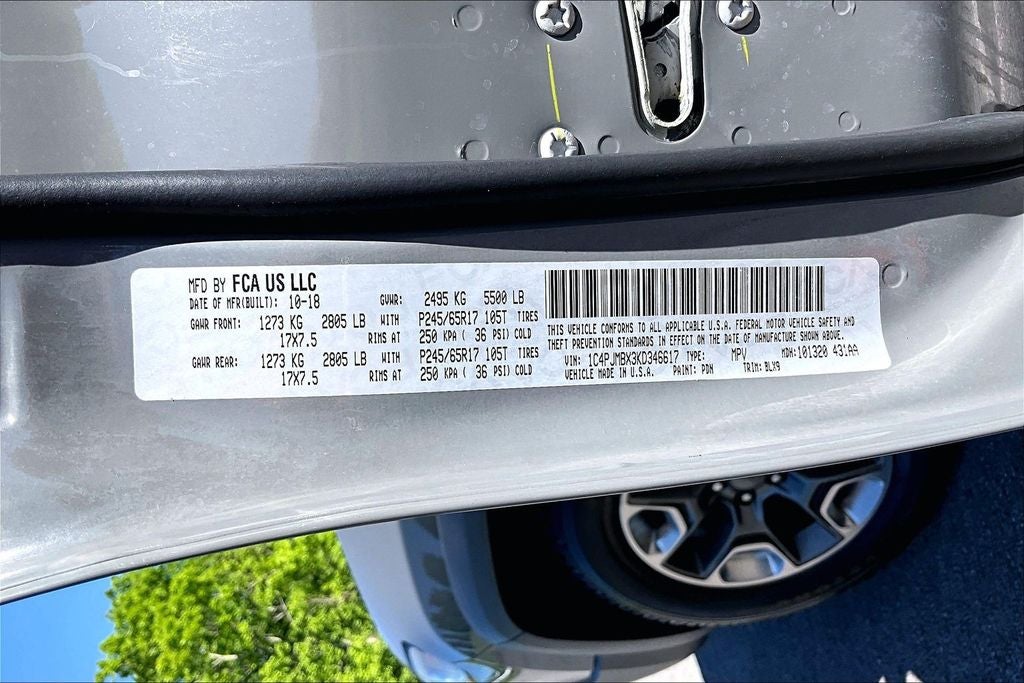 2019 Jeep Cherokee Trailhawk