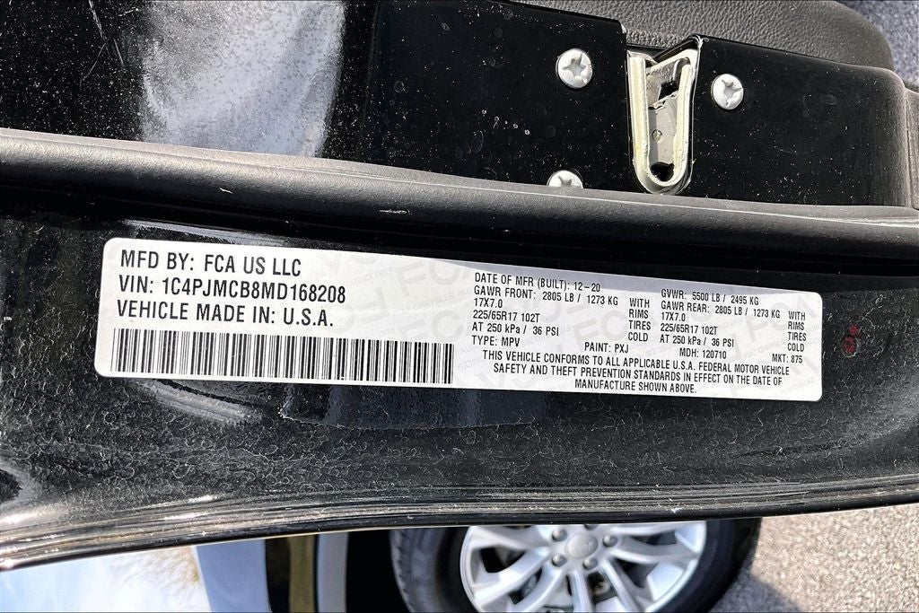 2021 Jeep Cherokee Latitude