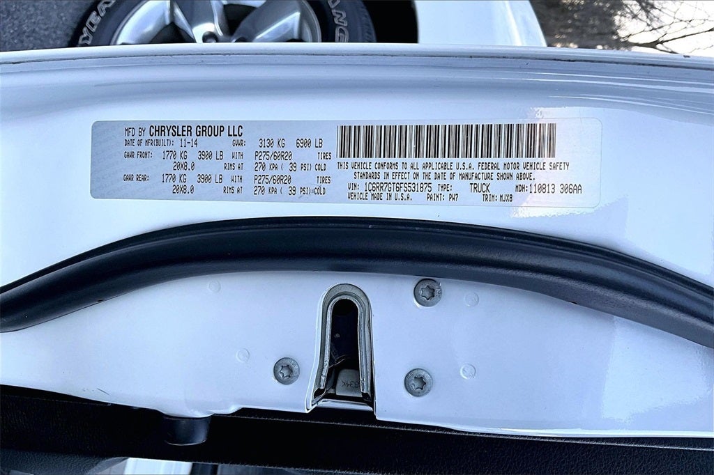 2015 RAM 1500 Big Horn