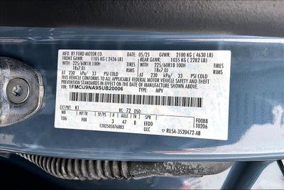 2025 Ford Escape ST-Line Select