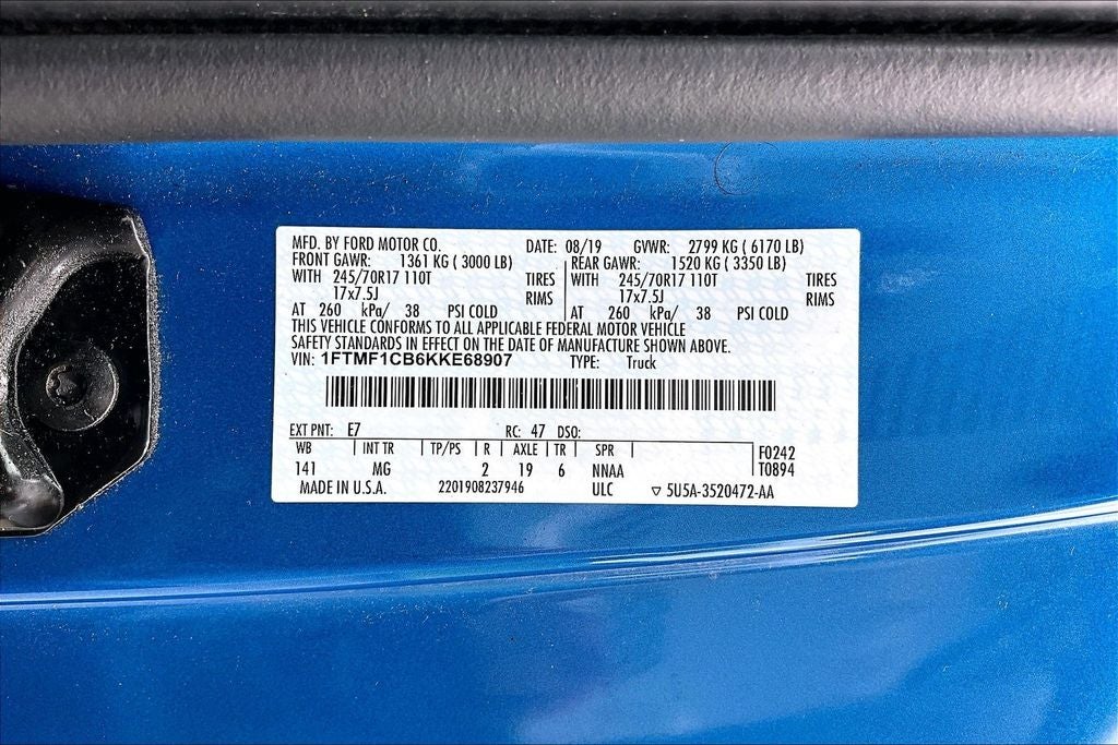 2019 Ford F-150 XLT