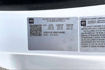 2022 Chevrolet Silverado 3500HD Work Truck