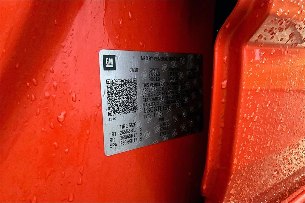 2019 Chevrolet Colorado ZR2