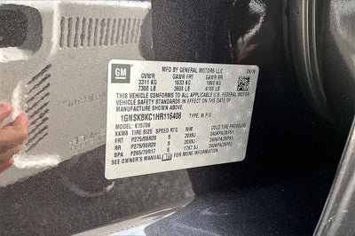 2017 Chevrolet Tahoe LT Z71