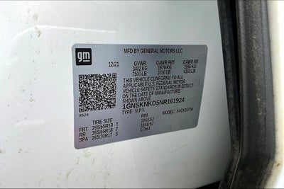 2022 Chevrolet Tahoe LT