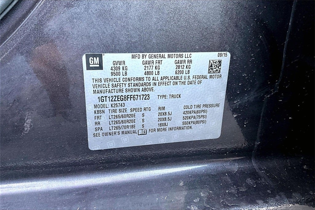 2015 GMC Sierra 2500HD SLT