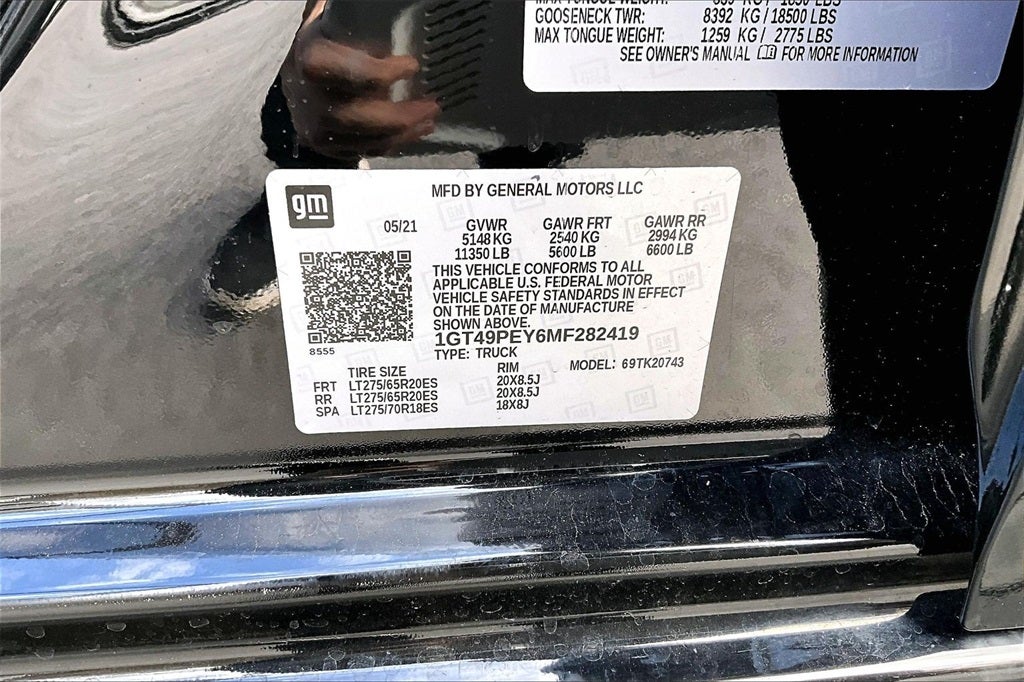 2021 GMC Sierra 2500HD AT4