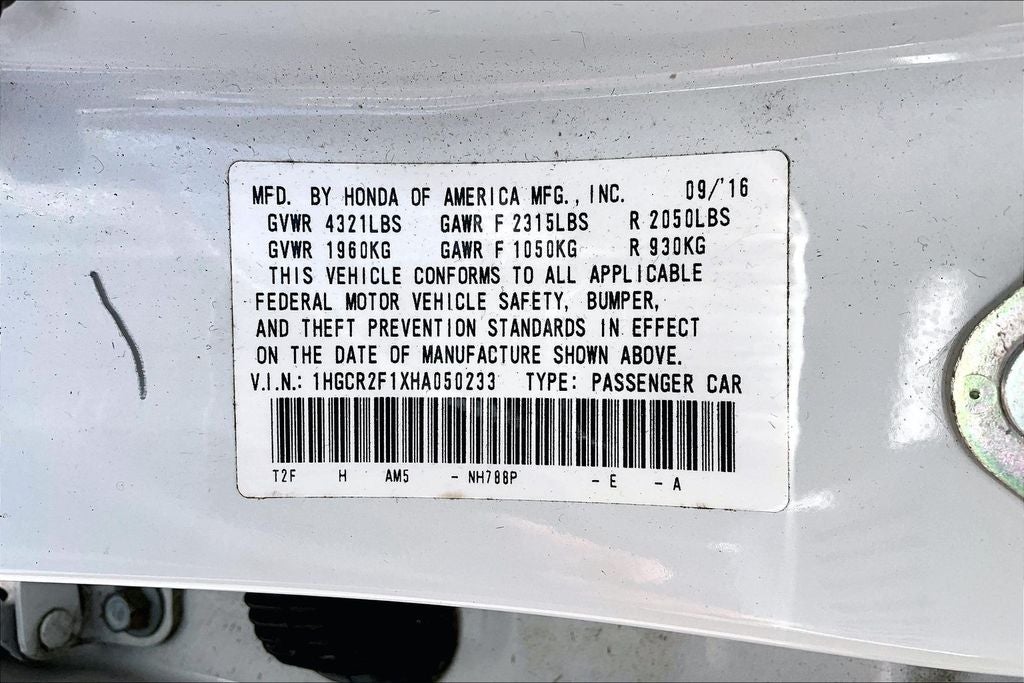 2017 Honda Accord Sport Special Edition