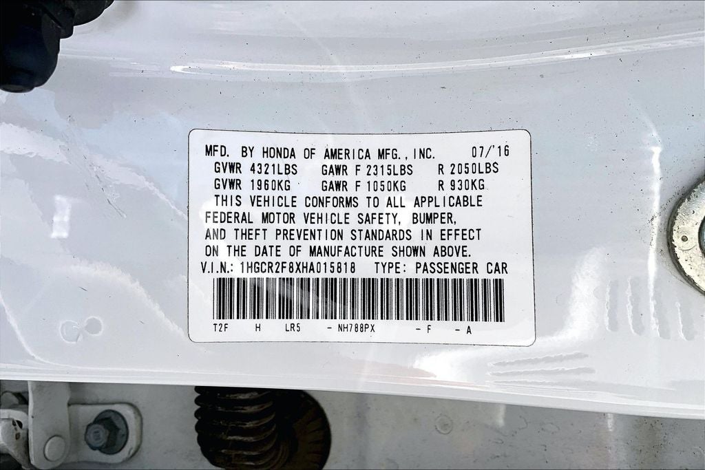 2017 Honda Accord EX-L