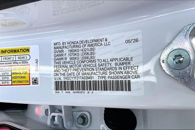 2026 Honda Accord LX