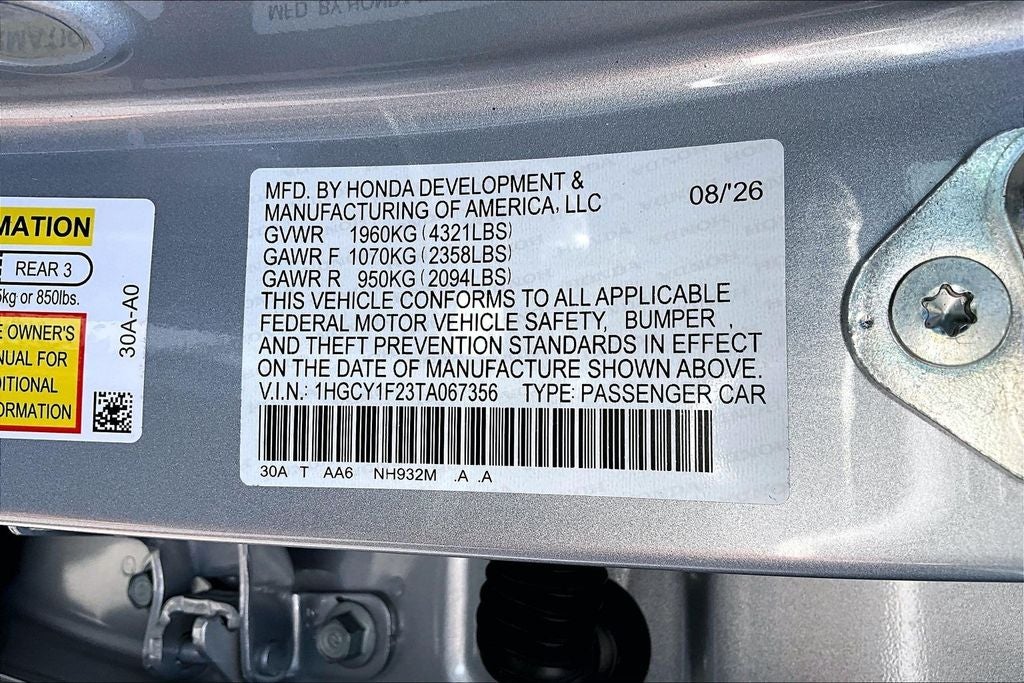 2026 Honda Accord LX
