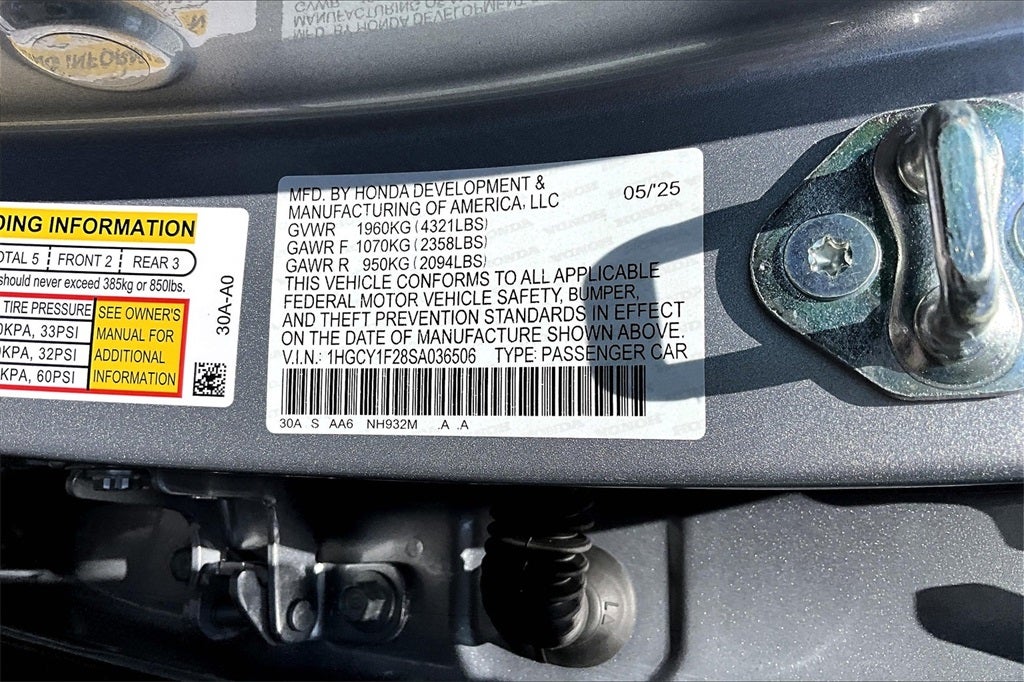 2025 Honda Accord LX