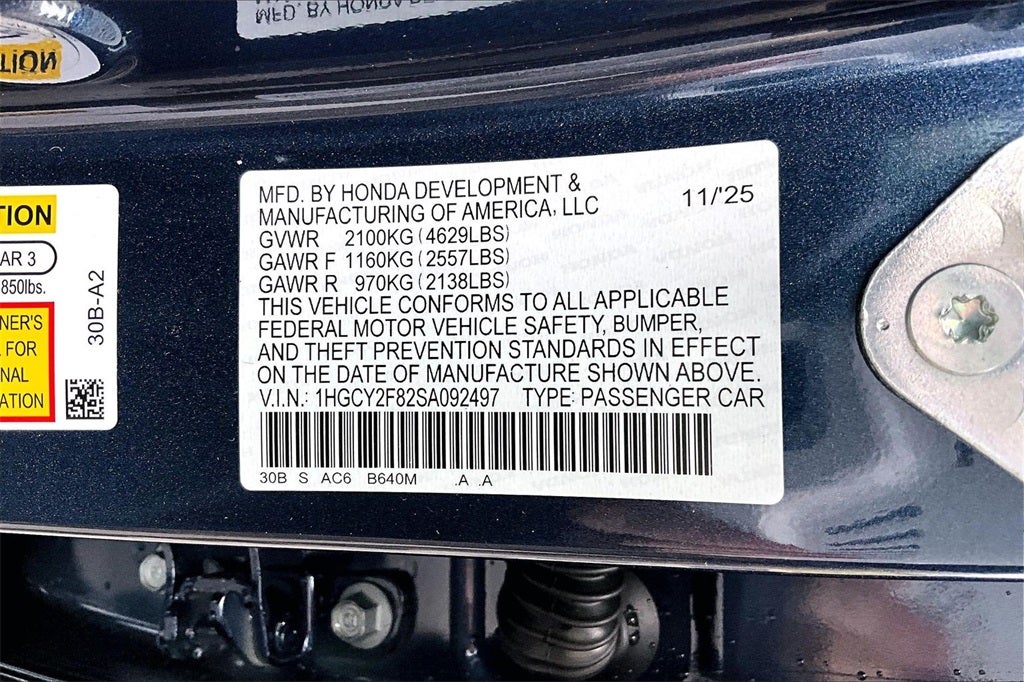 2025 Honda Accord Hybrid Touring