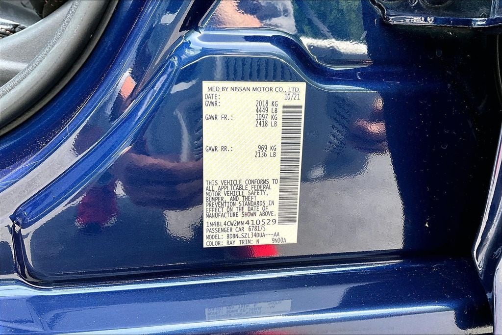 2021 Nissan Altima 2.5 SR