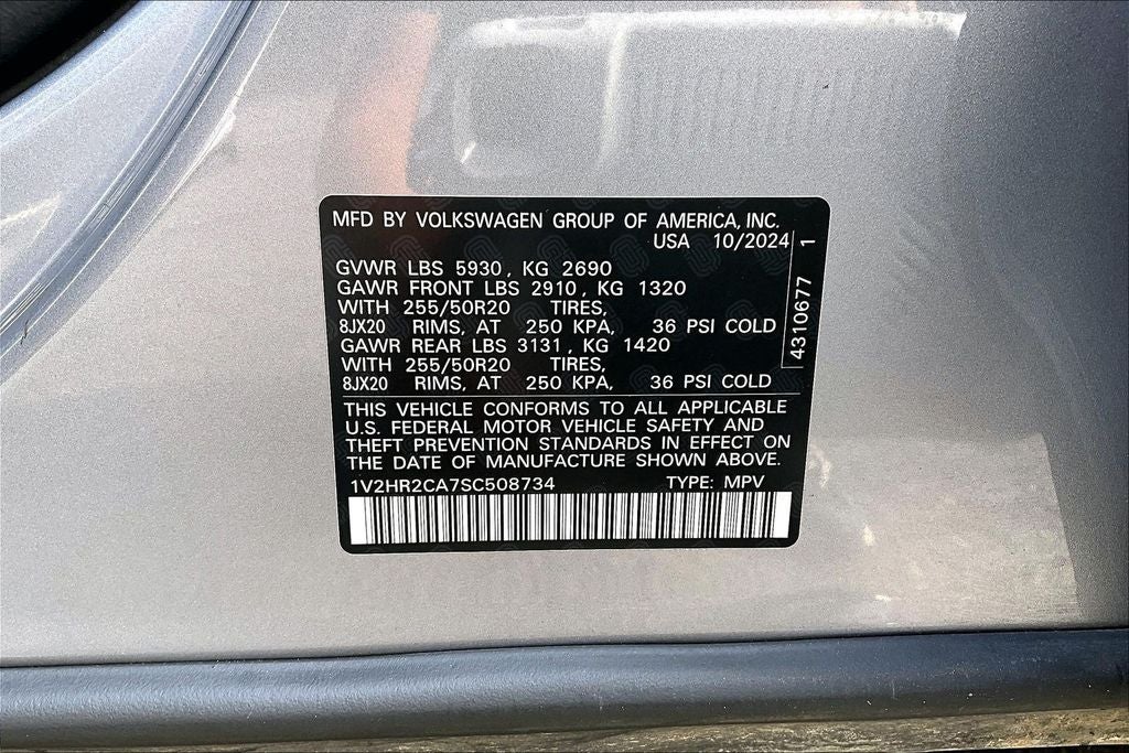 2025 Volkswagen Atlas 2.0T SE w/Technology