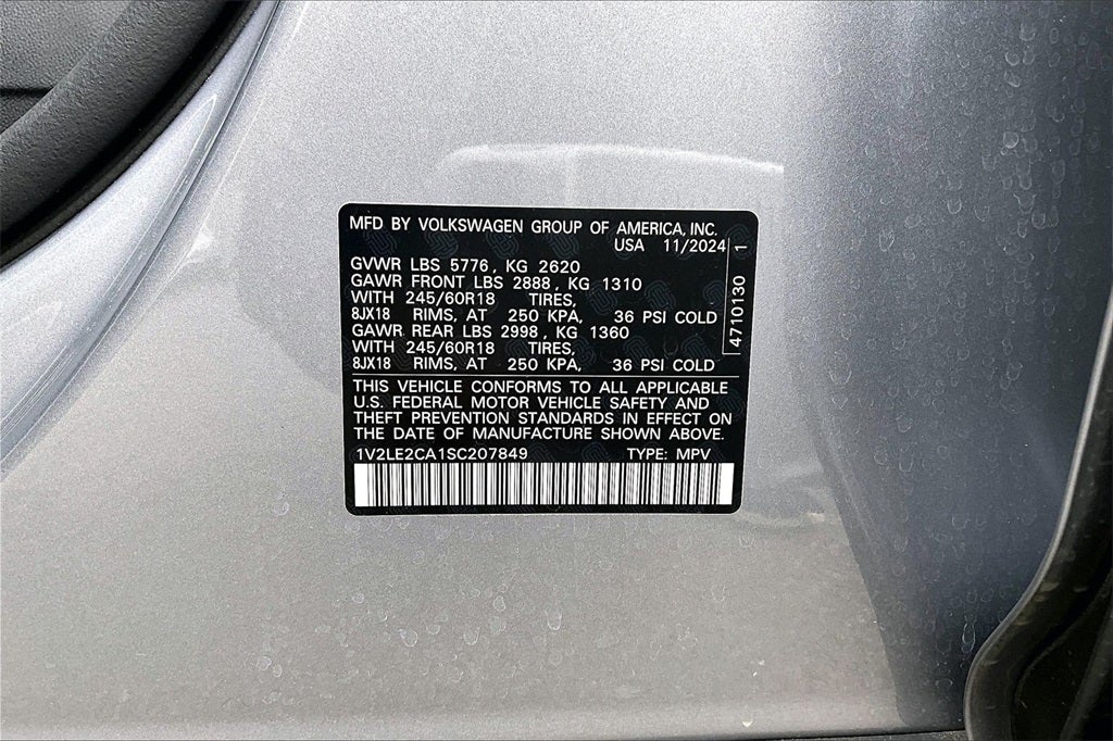 2025 Volkswagen Atlas Cross Sport 2.0T SE