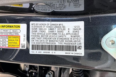 2024 Honda Civic Sport