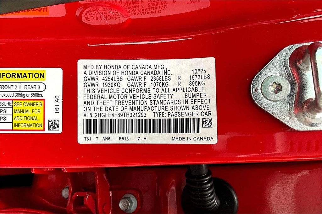 2026 Honda Civic Hybrid Sport