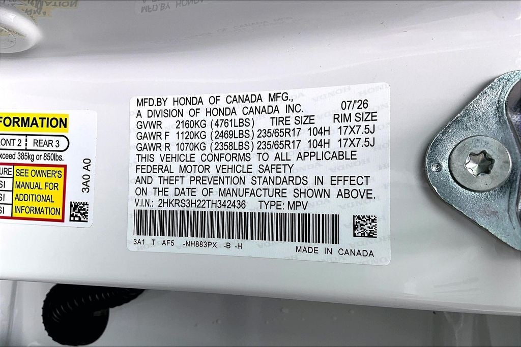 2026 Honda CR-V LX