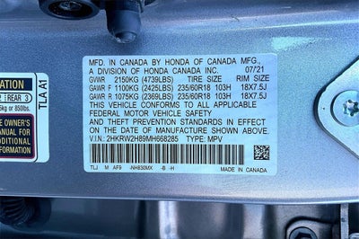 2021 Honda CR-V EX-L