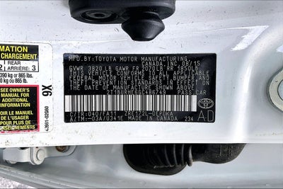 2016 Toyota Corolla L