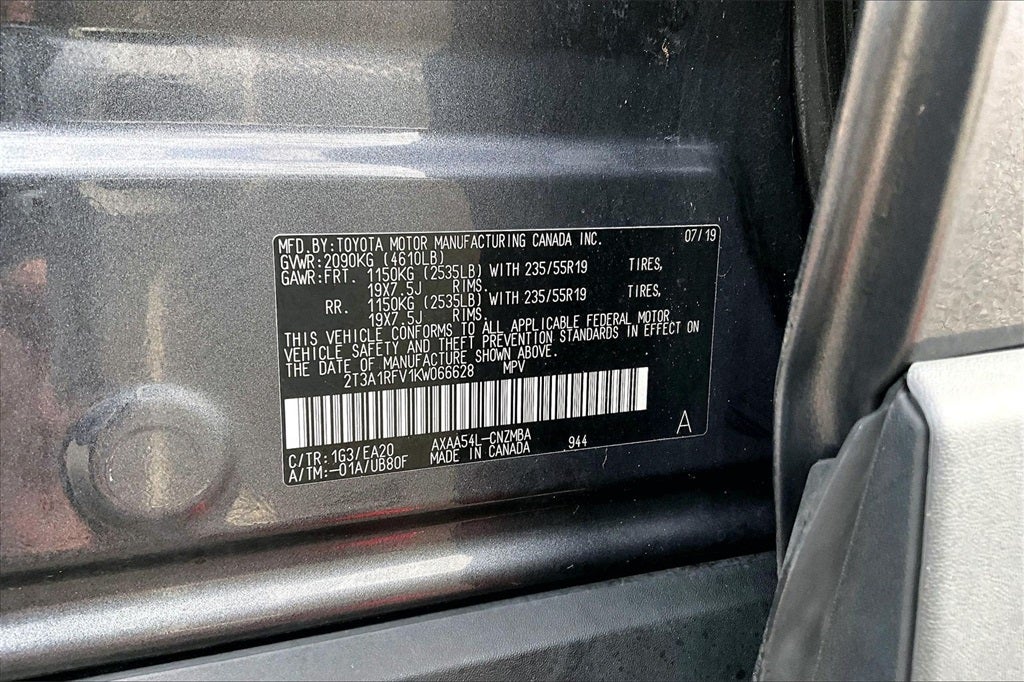 2019 Toyota RAV4 XLE Premium