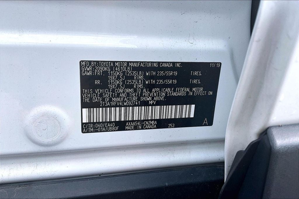 2020 Toyota RAV4 XLE Premium