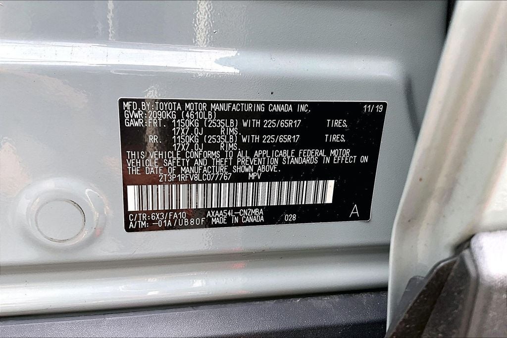 2020 Toyota RAV4 XLE