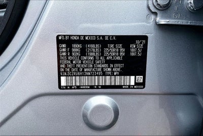 2022 Honda HR-V Sport