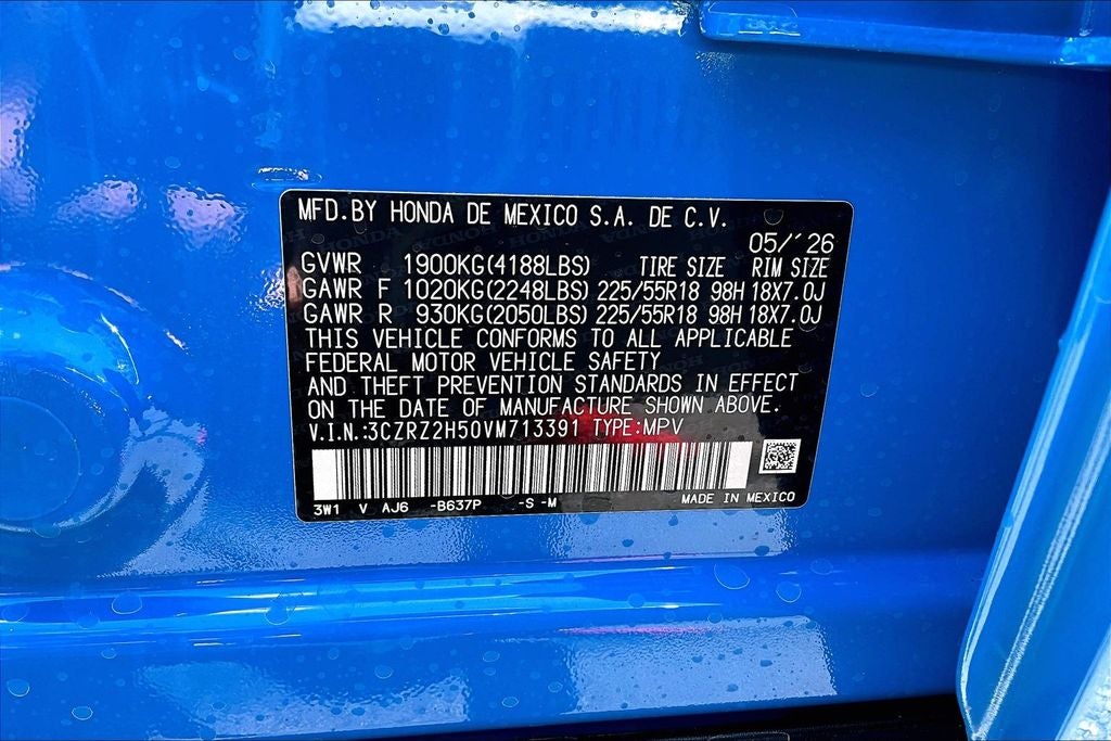 2027 Honda HR-V Sport
