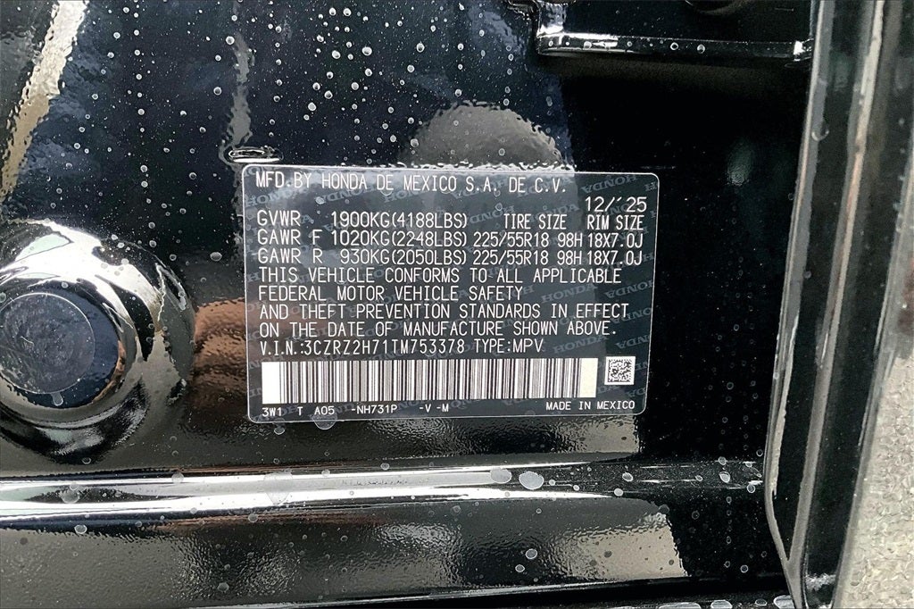 2026 Honda HR-V EX-L