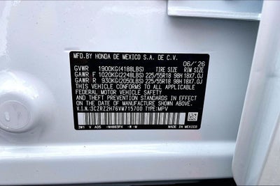 2027 Honda HR-V EX-L
