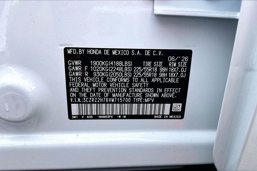 2027 Honda HR-V EX-L