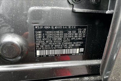 2026 Honda HR-V EX-L