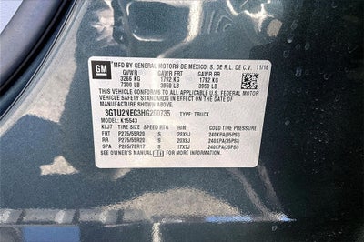 2017 GMC Sierra 1500 SLT