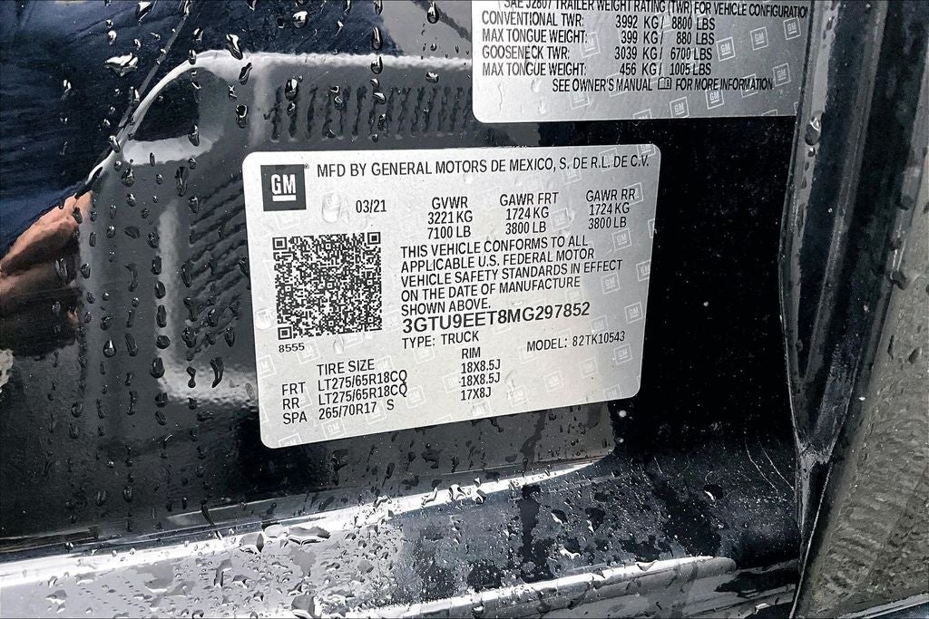 2021 GMC Sierra 1500 AT4