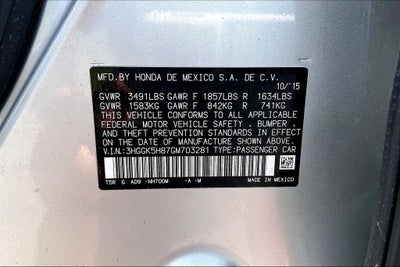 2016 Honda Fit EX-L