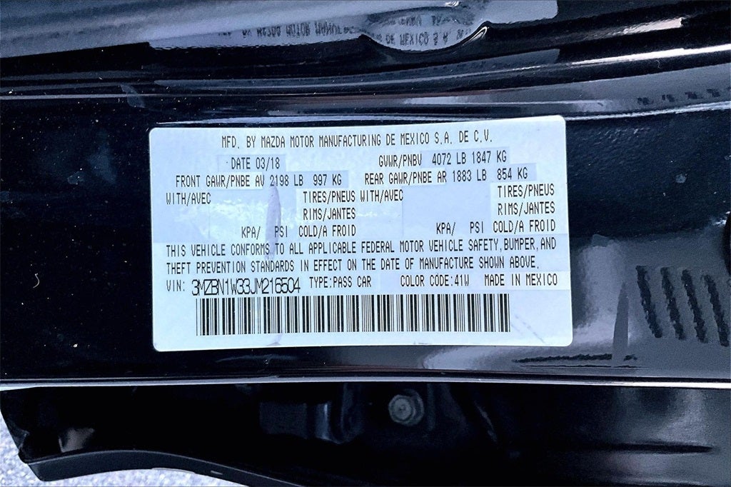 2018 Mazda Mazda3 Grand Touring