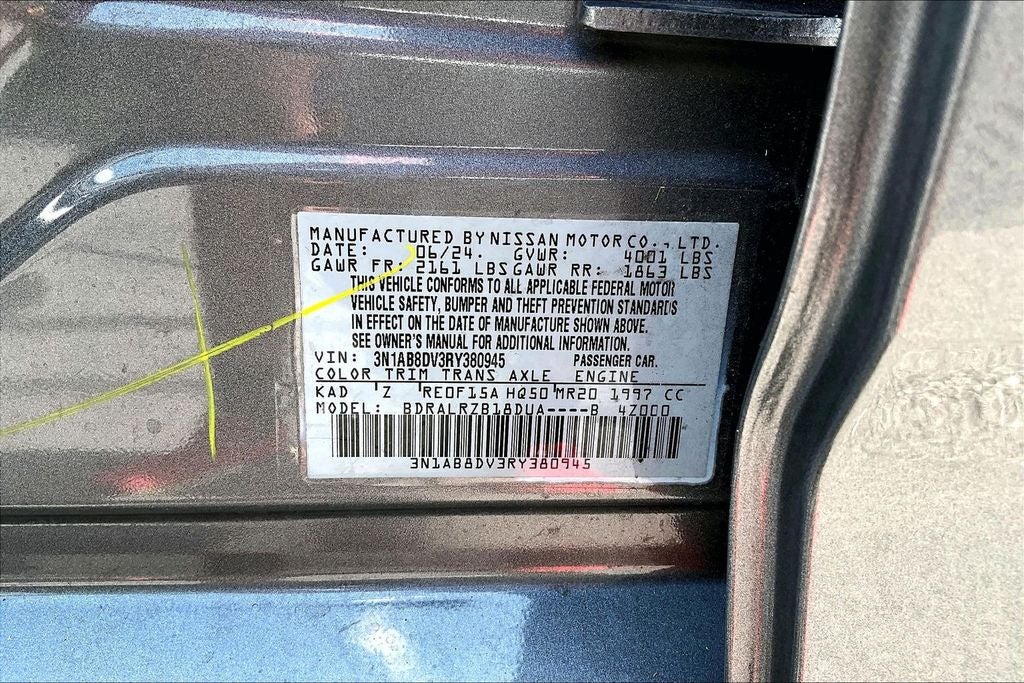 2024 Nissan Sentra SR